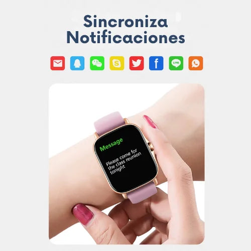 Smart Watch – Fitness, Saúde e Chamadas Bluetooth