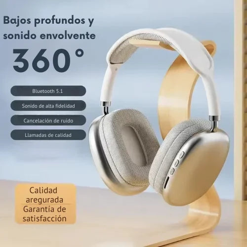 Fones de ouvido sem fio – Bluetooth, cancelamento de ruído e microfone