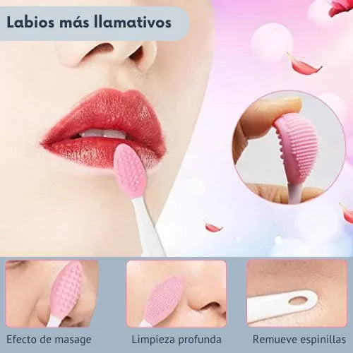Kit de Silicona Para Exfoliación y Limpieza Facial