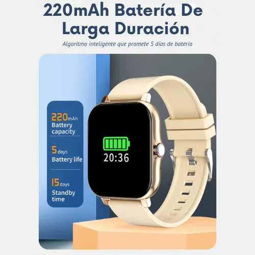 Smart Watch – Fitness, Saúde e Chamadas Bluetooth