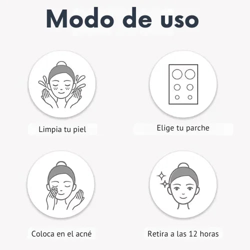 Pack de Parches Invisibles para Acné
